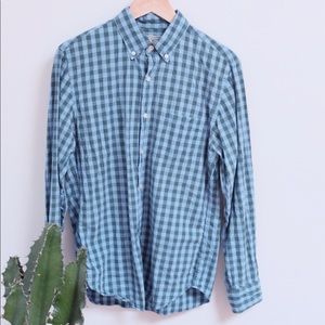[J. Crew] Blue Gingham Shirt